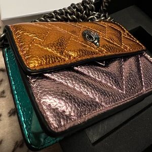 KURT GEIGER CARD HOLDER WITH CHAIN